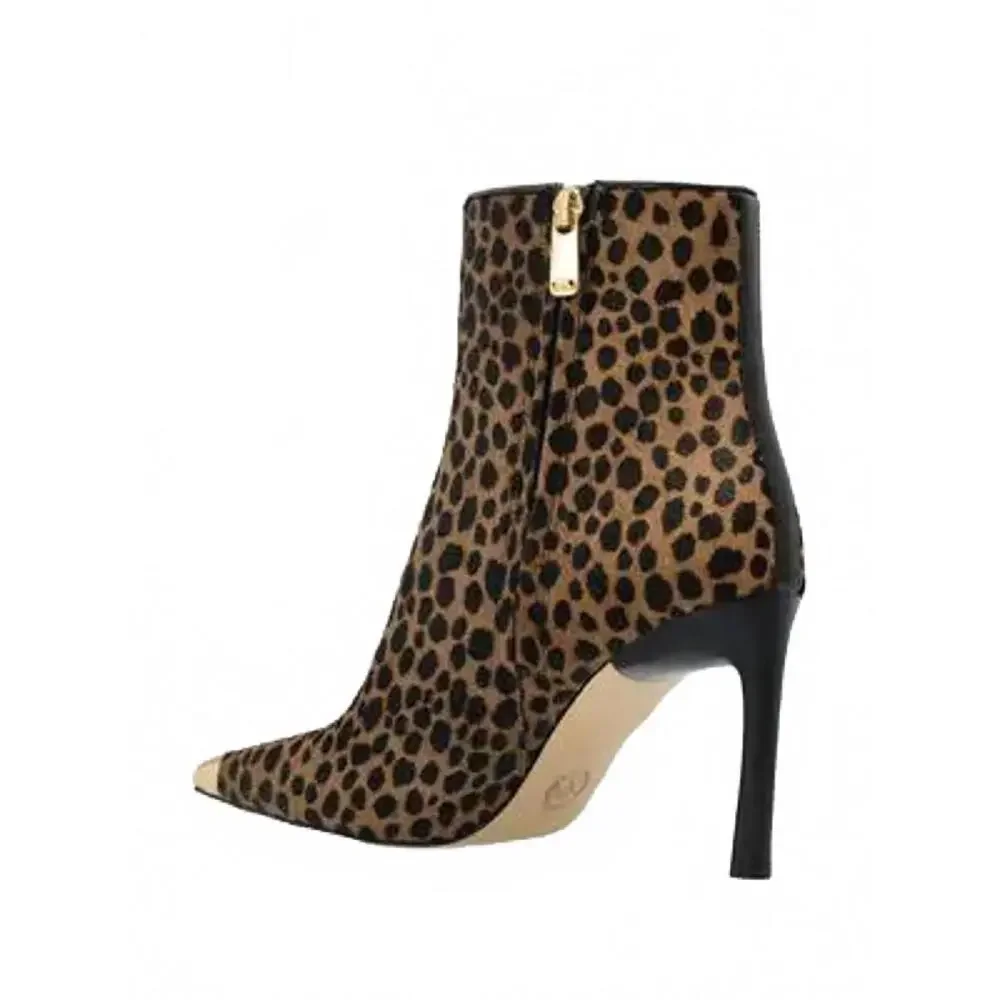 Michael Kors Kasia Leather Cheetah Print 8 - Picture 5 of 5